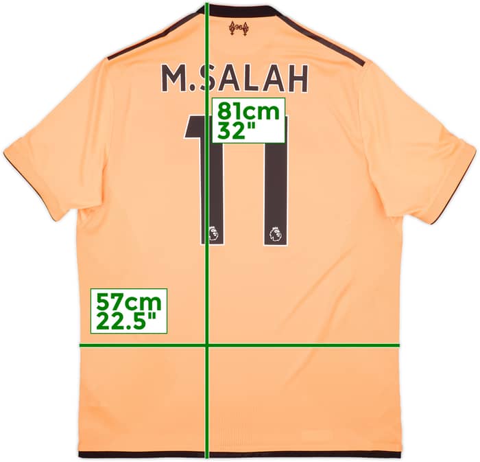 2017-18 Liverpool 125 Years Third Shirt M.Salah #11 - 10/10 - (XL)