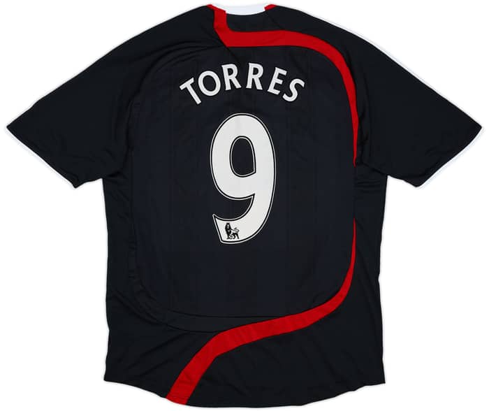 2007-08 Liverpool Third Shirt Torres #9 - 8/10 - (L)