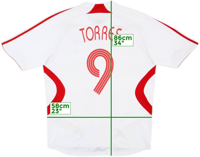 2007-08 Liverpool Away Shirt Torres #9 - 6/10 - (XL)
