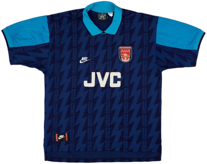 1994-95 Arsenal Away Shirt Wright #8 - 8/10 - (XL)