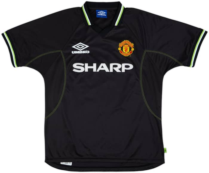1998-99 Manchester United Third Shirt Scholes #18 - 5/10 - (L)