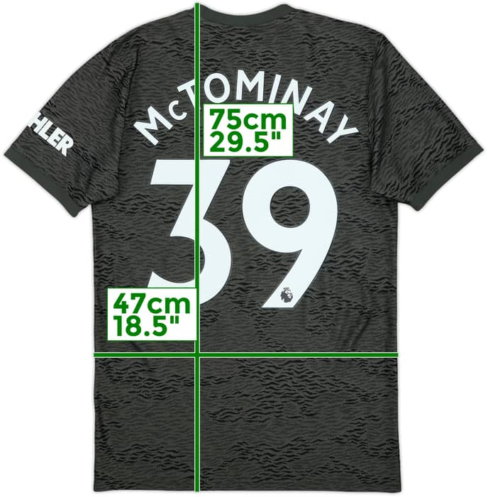 2020-21 Manchester United Away Shirt McTominay #39 - 9/10 - (S)