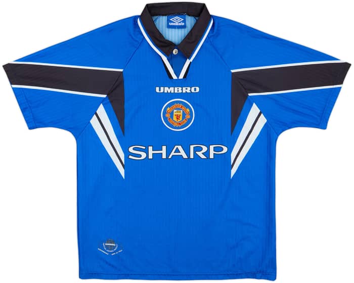 1996-98 Manchester United Third Shirt Beckham #10 - 9/10 - (L)