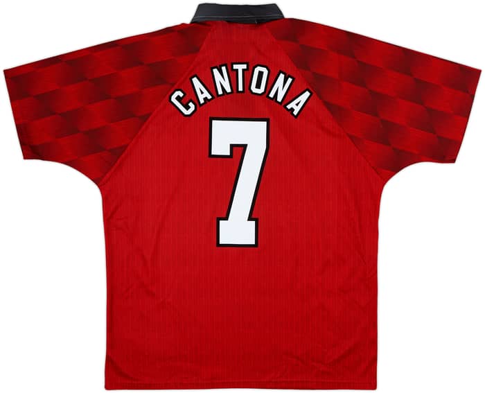 1996-98 Manchester United Camiseta Local Cantona #7 - 8/10 - (L)
