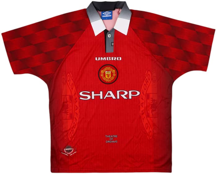 1996-98 Manchester United Camiseta Local Cantona #7 - 8/10 - (L)