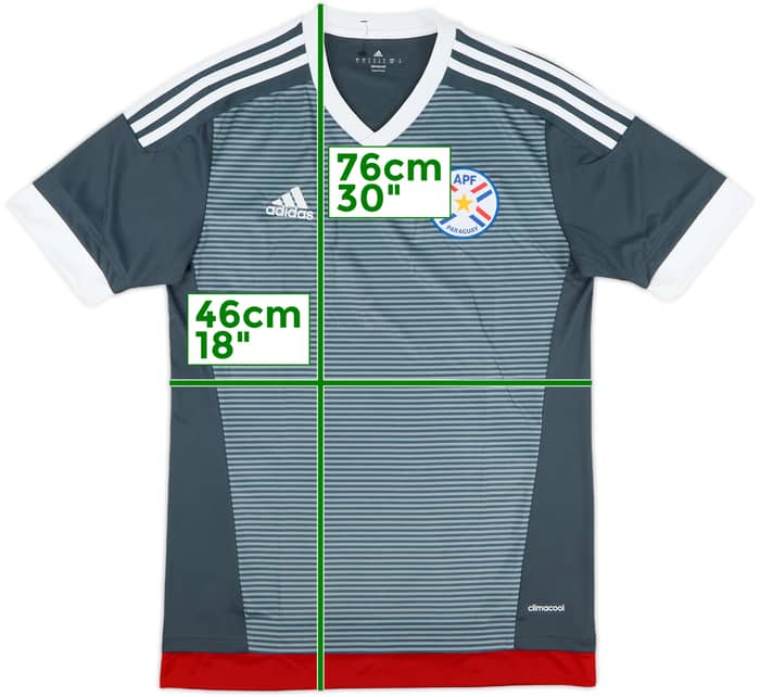 2015-16 Paraguay Copa America Away Shirt - 10/10 - (S)