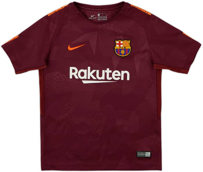 2017-18 Barcelona Third Shirt - 10/10 - (S.Boys)