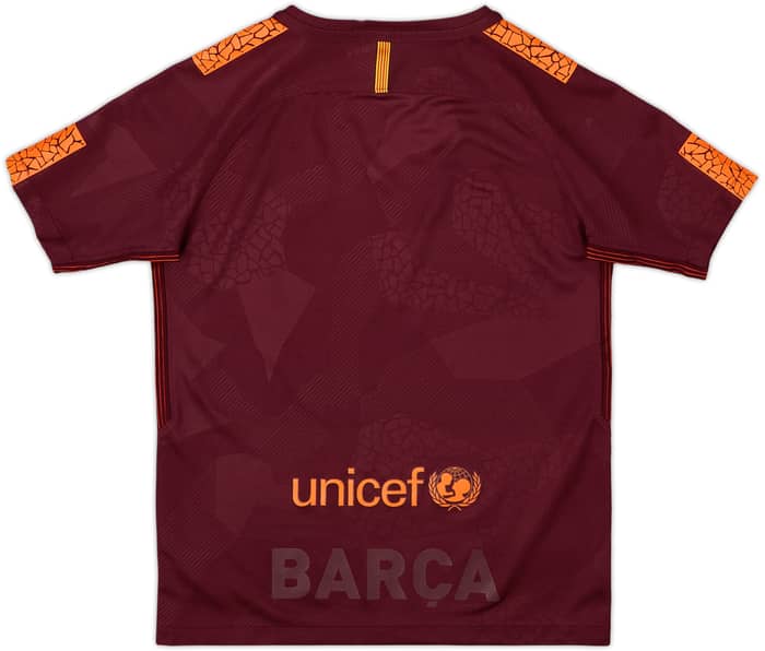 2017-18 Barcelona Third Shirt - 10/10 - (S.Boys)