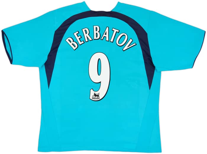 2006-07 Tottenham Away Shirt Berbatov #9 - 6/10 - (XL)