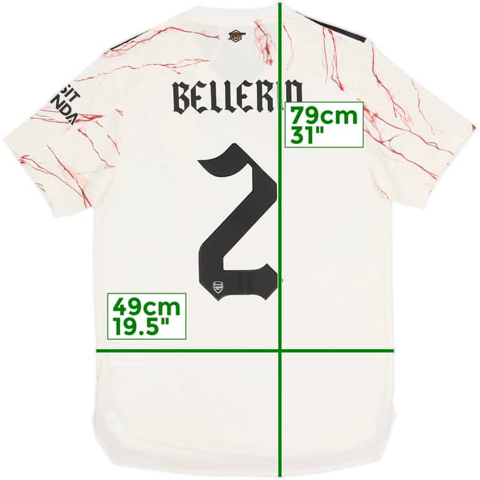 2020-21 Arsenal Player Issue Away Shirt Bellerin #2 - 8/10 - (S)