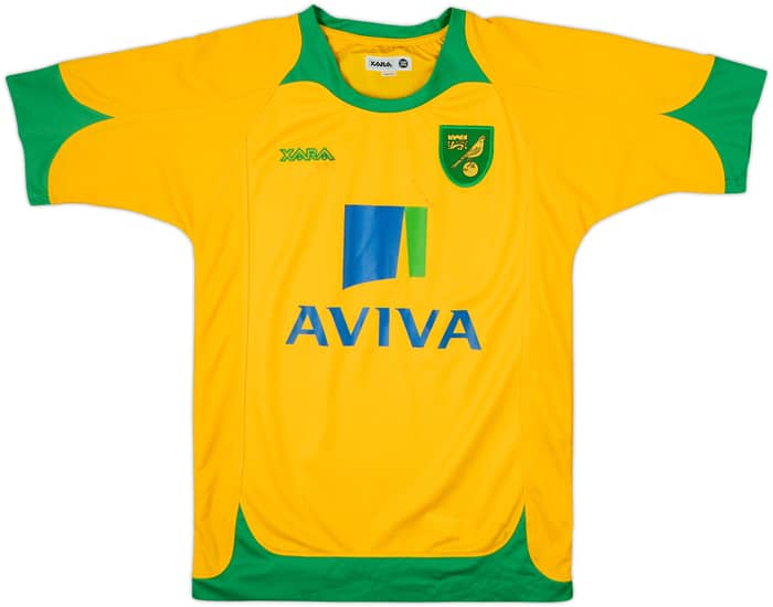 2008-10 Norwich Home Shirt - 7/10 - (L.Boys)