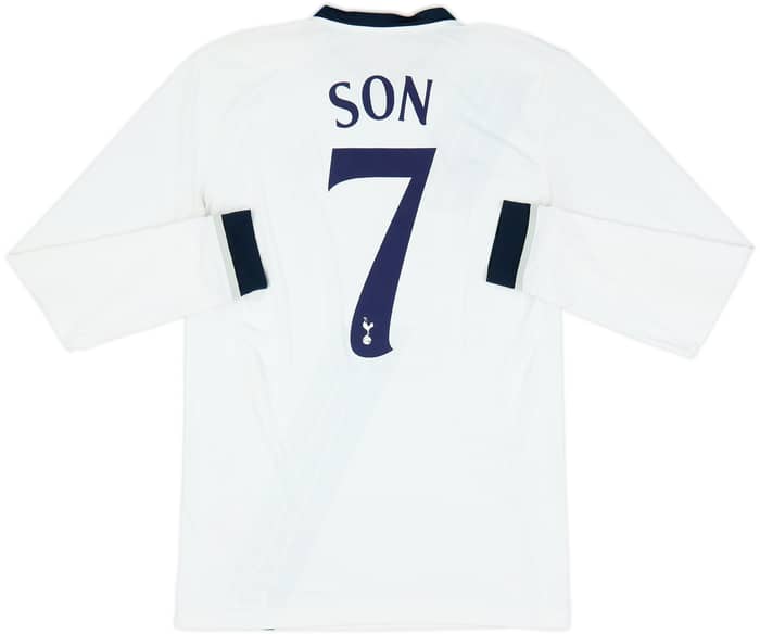 2015-16 Tottenham Home L/S Shirt Son #7 - 8/10 - (M)