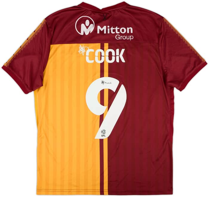 2021-22 Bradford City Away Shirt Cook #9 - 8/10 - (M)