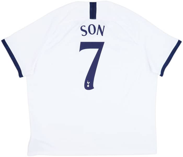 2019-20 Tottenham Home Shirt Son #7 - 8/10 - (3XL)