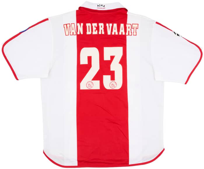 2000-01 Ajax Centenary Home Shirt Van Der Vaart #23 - 7/10 - (XXL)