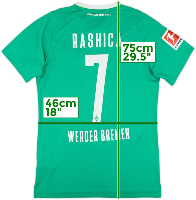2019-20 Werder Bremen Home Shirt Rashica #7 - 7/10 - (S)