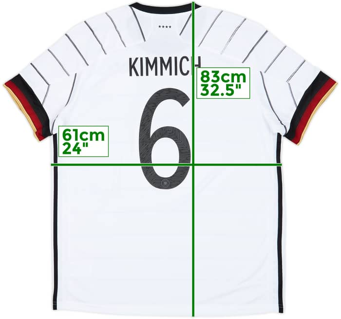2020-21 Germany Home Shirt Kimmich #6 (XL)