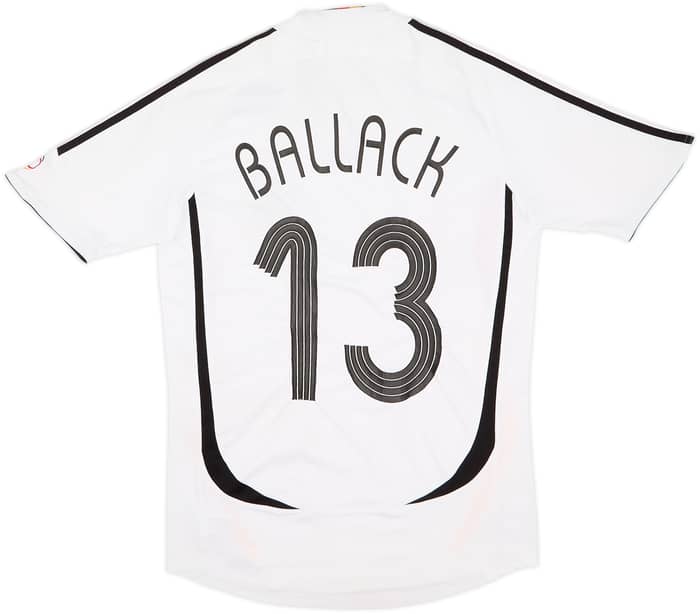 2005-07 Germany Home Shirt Ballack #13 - 6/10 - (M)