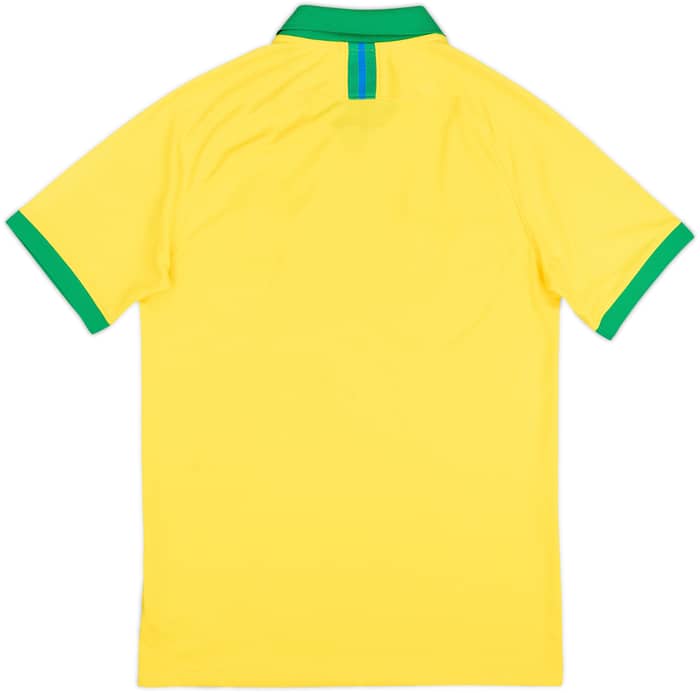 2019-20 Brazil Home Shirt - 7/10 - (M)