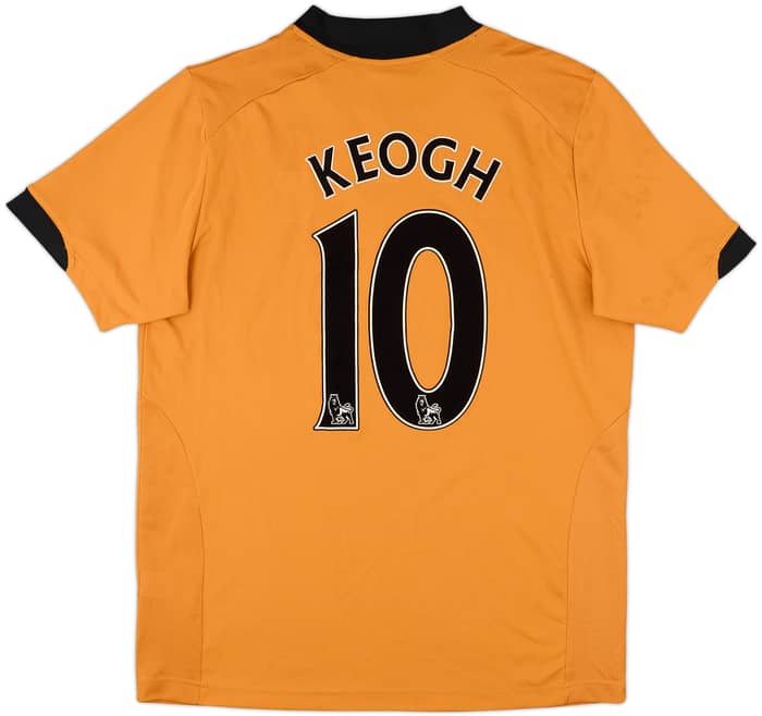 2010-11 Wolves Home Shirt Keogh #10 - 7/10 - (L)