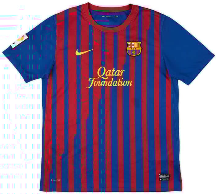2011-12 Barcelona Home Shirt - 7/10 - (XL.Boys)