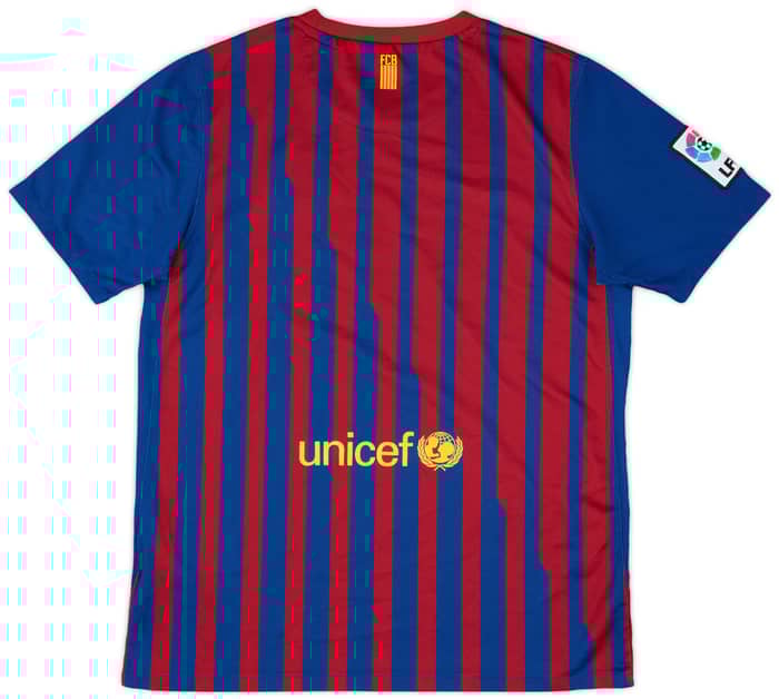 2011-12 Barcelona Home Shirt - 7/10 - (XL.Boys)