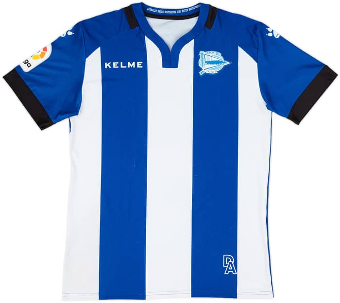 2017-18 Alaves Home Shirt - 6/10 - (L)
