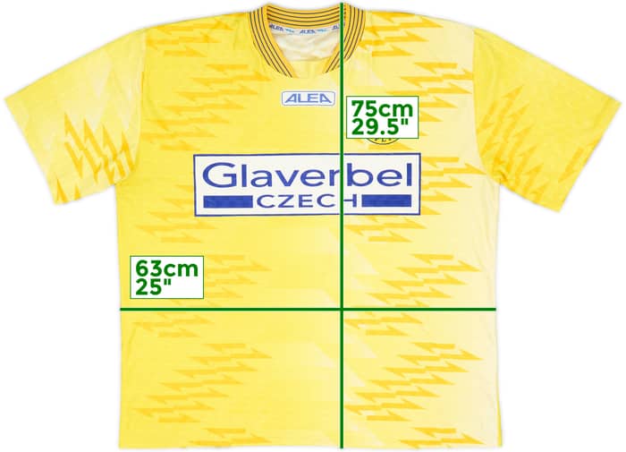 1999-00 Teplice Home Shirt - 9/10 - (XXL)