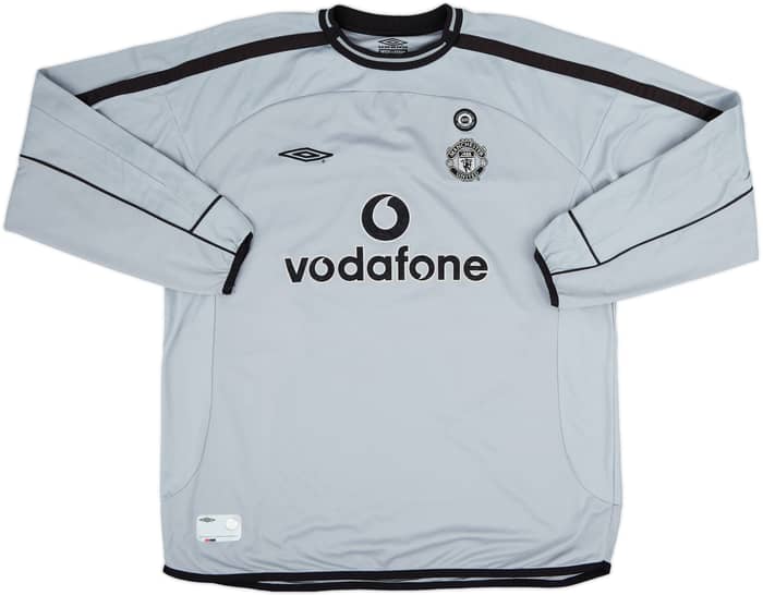2001-02 Manchester United Centenary GK Shirt Barthez #1 - 8/10 - (XL)