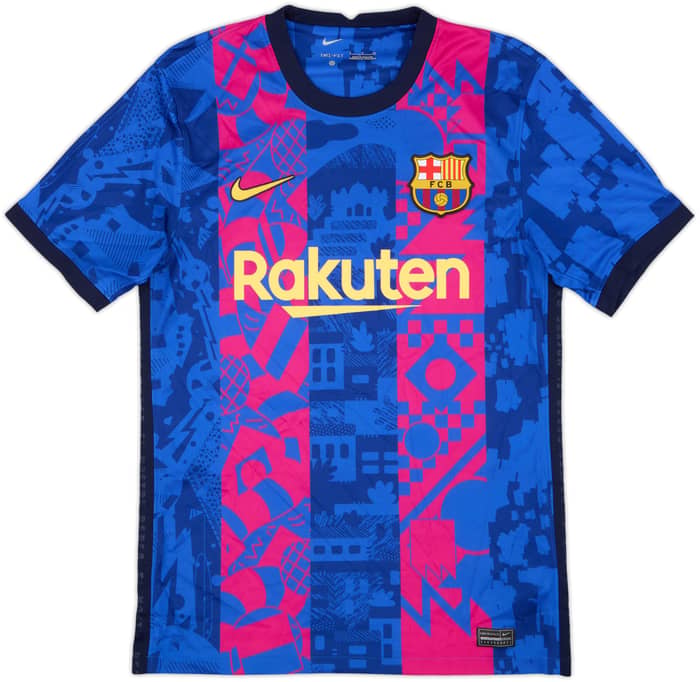 Camiseta de la tercera equipación del Barcelona 2021-22 Gavi #30 - 8/10 - (S)