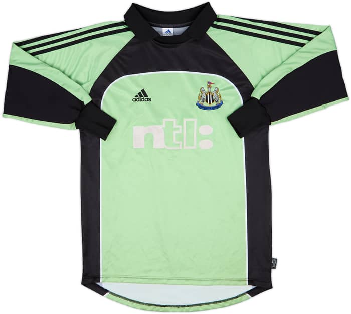 2000-01 Newcastle GK Shirt Given #1 - 6/10 - (S)