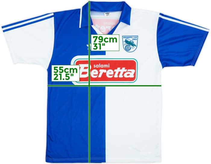 1993-94 Grasshoppers Home Shirt - 9/10 - (XL)