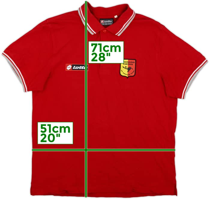 2012-13 Bassano Virtus Lotto Polo Shirt - 7/10 - (L)