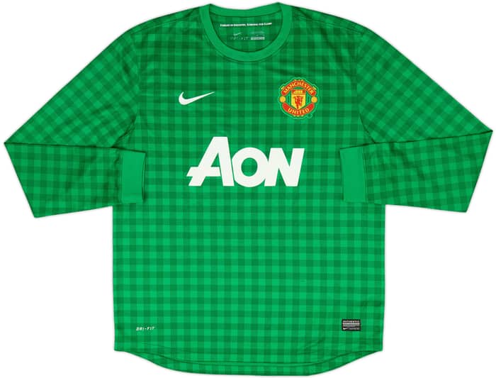 2012-13 Manchester United GK Shirt #1 - 8/10 - (L)