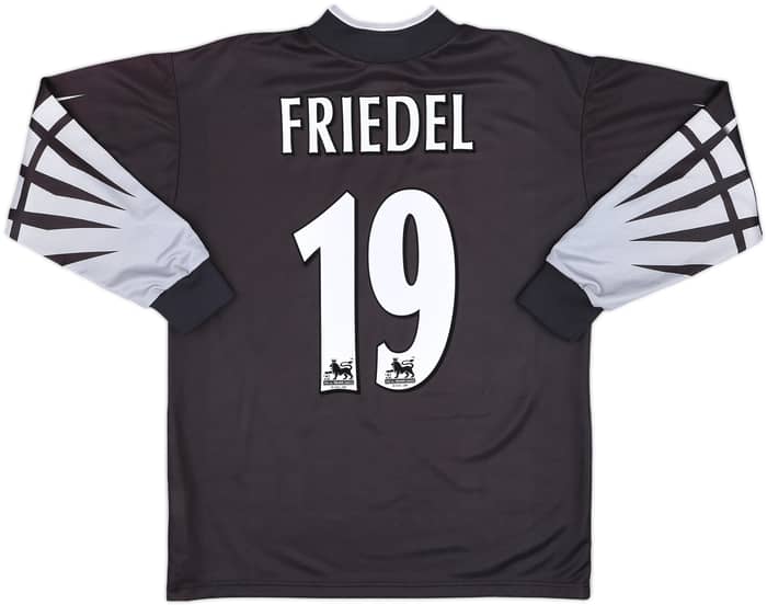 1999-00 Liverpool GK Shirt Friedel #19 - 9/10 - (S)