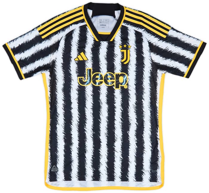 2023-24 Juventus Authentic Home Shirt
