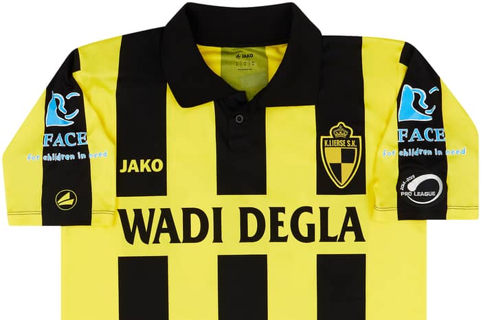 2014-15 K.Lierse S.K Match Issue Home Shirt Y.Issahak #30