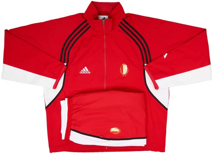 2000-01 Standard Liege adidas Tracksuit - 9/10 - (L/XL)