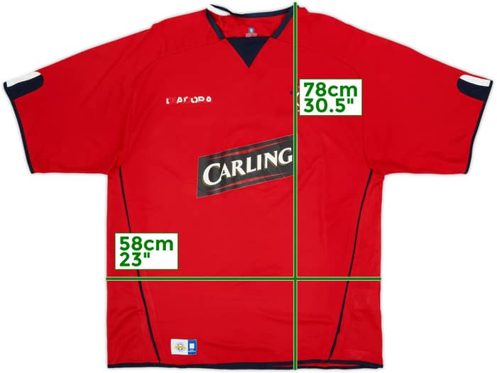 2004-05 Rangers Third Shirt - 3/10 - (XL)