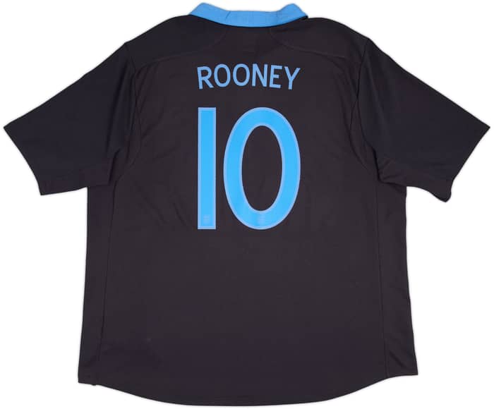 2011-12 England Away Shirt Rooney #10 - 7/10 - (4XL)