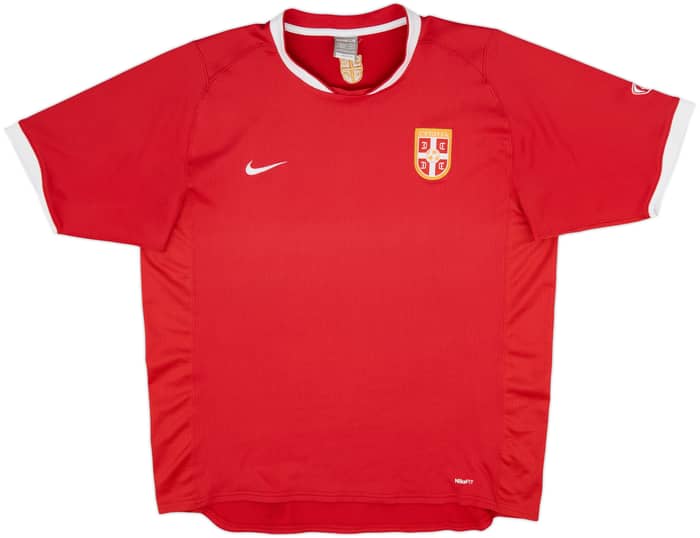 2007-08 Serbia Home Shirt - 7/10 - (XL)