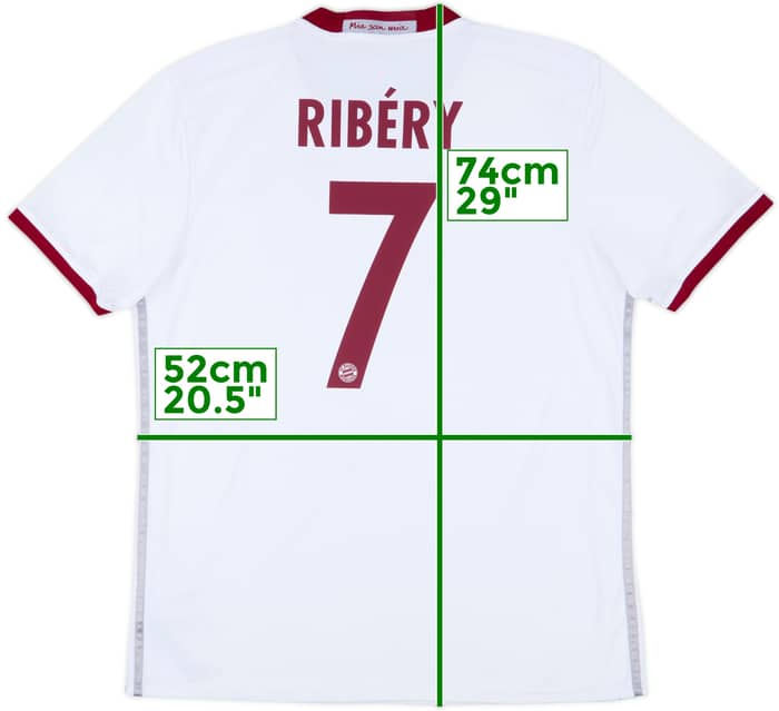 2016-17 Bayern Munich Third Shirt Ribery #7 - 10/10 - (L)