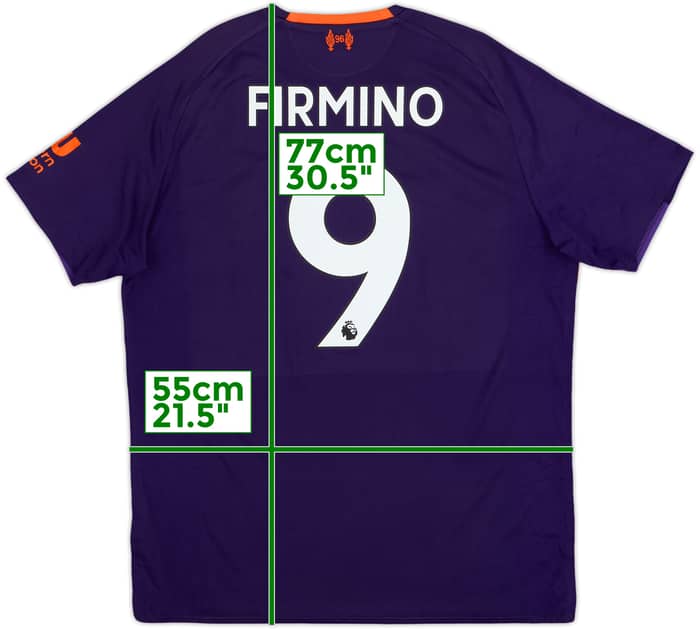 2018-19 Liverpool Away Shirt Firmino #9 - 10/10 - (L)