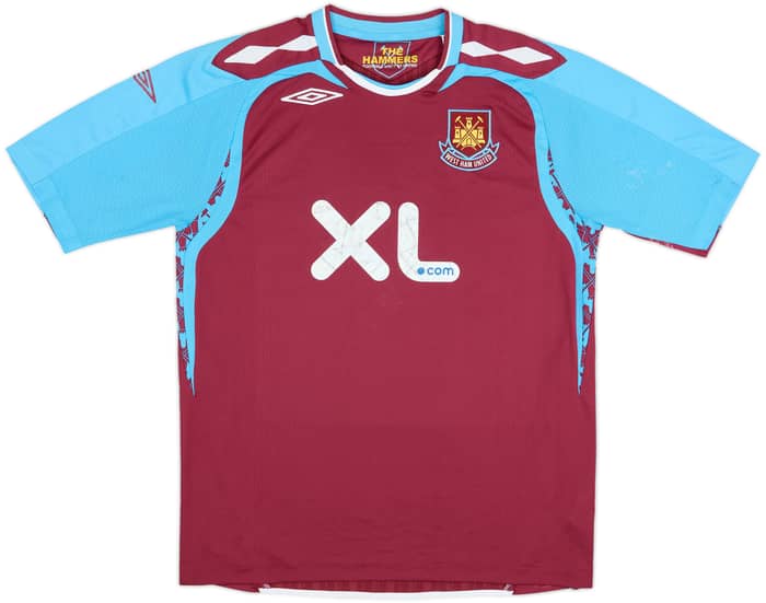 2007-08 West Ham Home Shirt Noble #16 - 5/10 - (L)