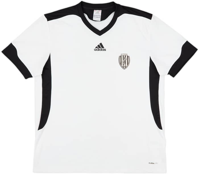 2010-11 Cesena Signed adidas Training Shirt - 8/10 - (L)