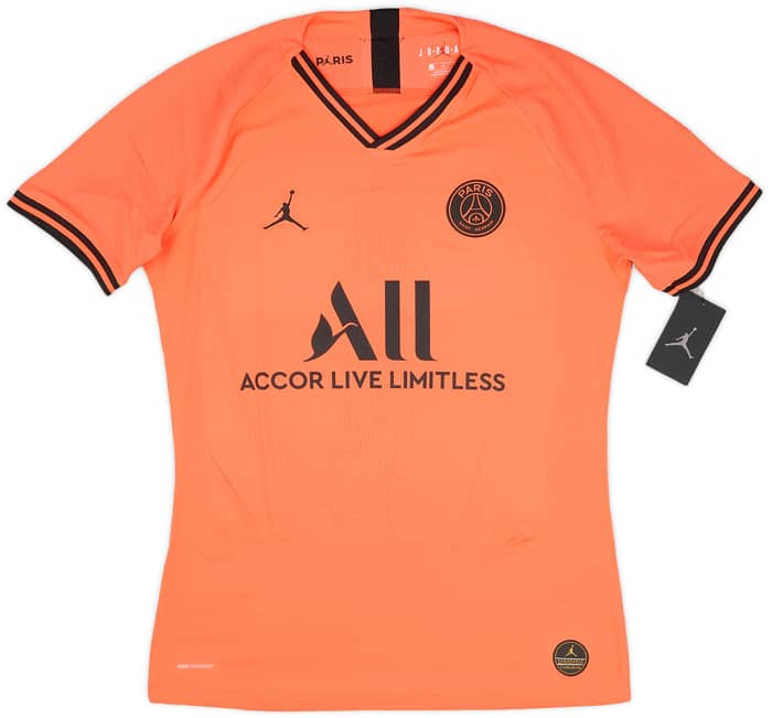 2019-20 Paris Saint-Germain x Air Jordan Player Issue Vaporknit Away Shirt Mbappe #7