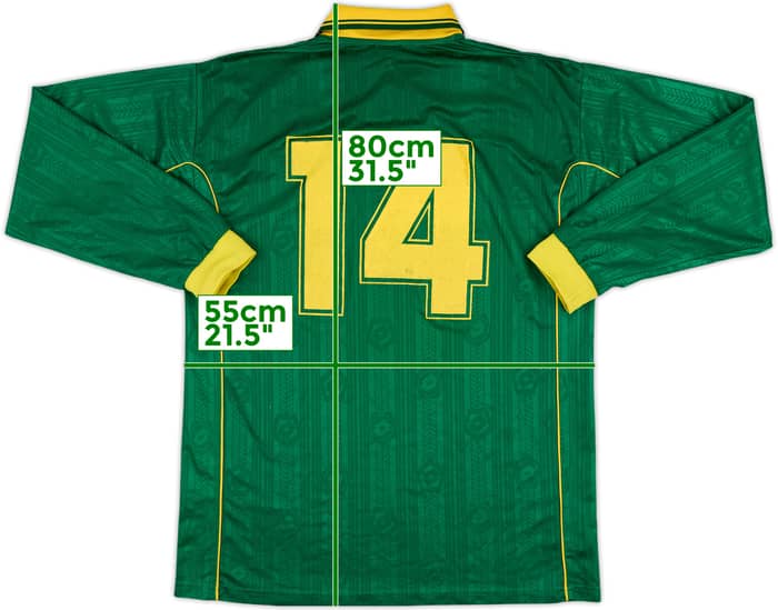 1999-00 Fortuna Sittard Match Issue Away L/S Shirt #14