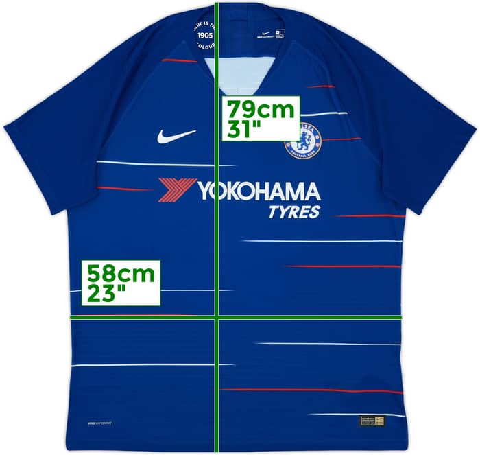 2018-19 Chelsea Authentic Home Shirt Willian #22 - 10/10 - (XL)