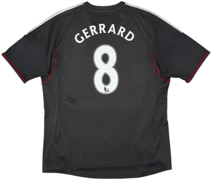 2011-12 Liverpool Away Shirt Gerrard #8 - 6/10 - (XL)