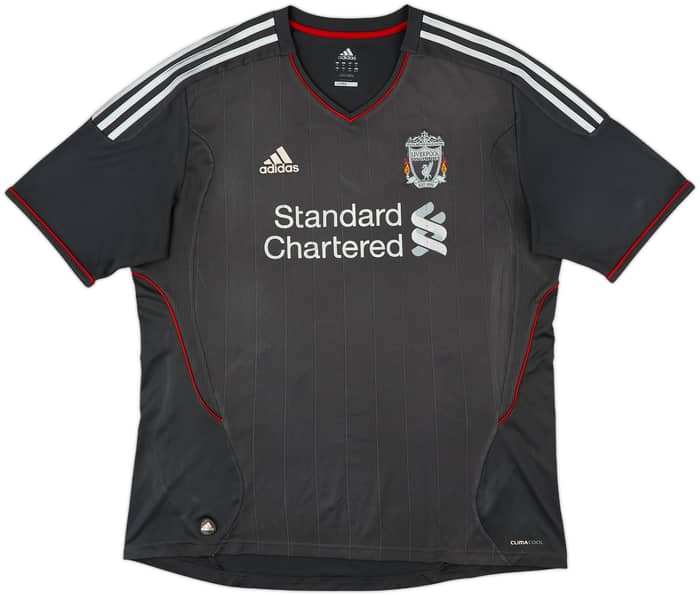2011-12 Liverpool Away Shirt Gerrard #8 - 6/10 - (XL)